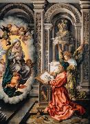 GOSSAERT, Jan (Mabuse) Saint Luke Painting the Virgin (nn03) oil painting on canvas